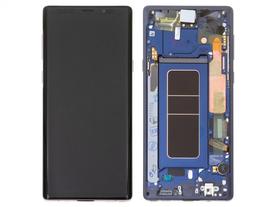 LCD Дисплей за Samsung SM-N960F Galaxy Note 9 + Тъч скрийн + рамка СИН
